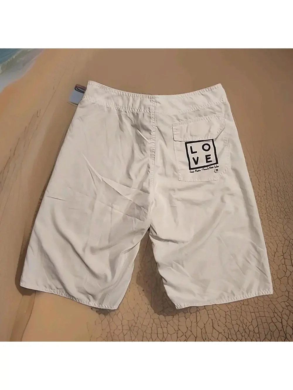 'Love' Saint Martin- French West  Indies Board Short Size 32 (085)